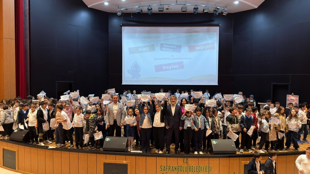 Safranbolu’da su tasarrufu farkındalık eğitimleri başladı