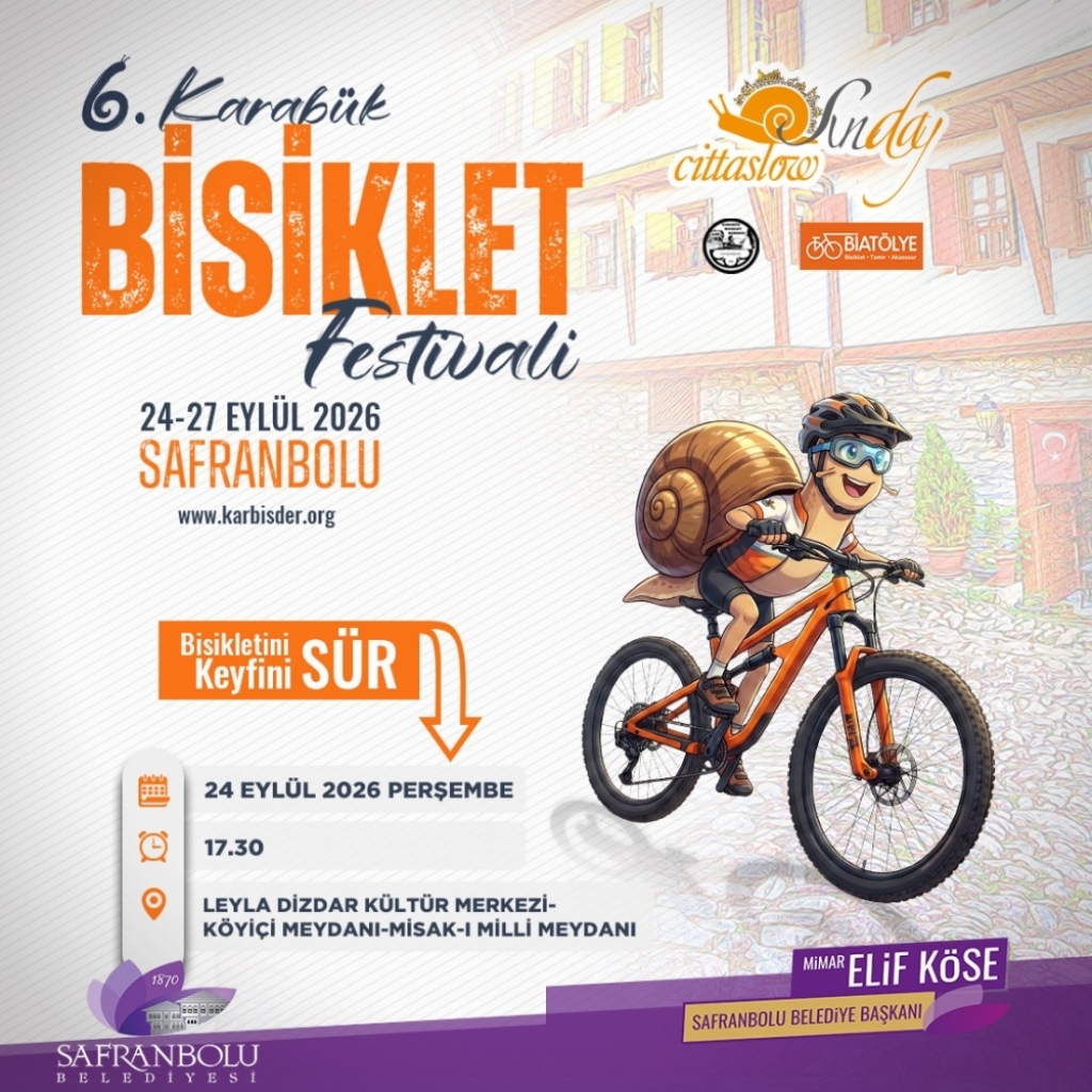 Pedallar Dünya Mirası Safranbolu’da tarihin izinde dönecek