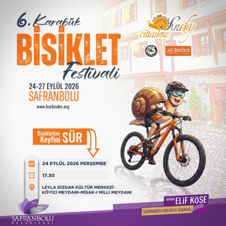 Pedallar Dünya Mirası Safranbolu’da tarihin izinde dönecek