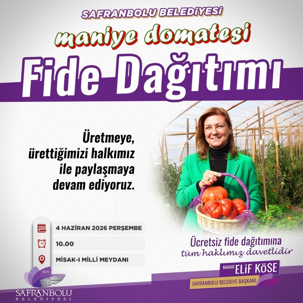 Safranbolu'da ata tohumundan üretilen 