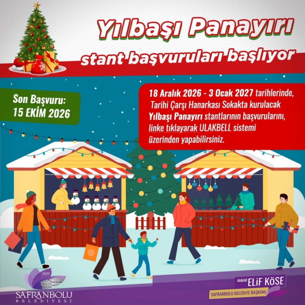 Safranbolu’da Yılbaşı Panayırı’nın tarihleri belli oldu