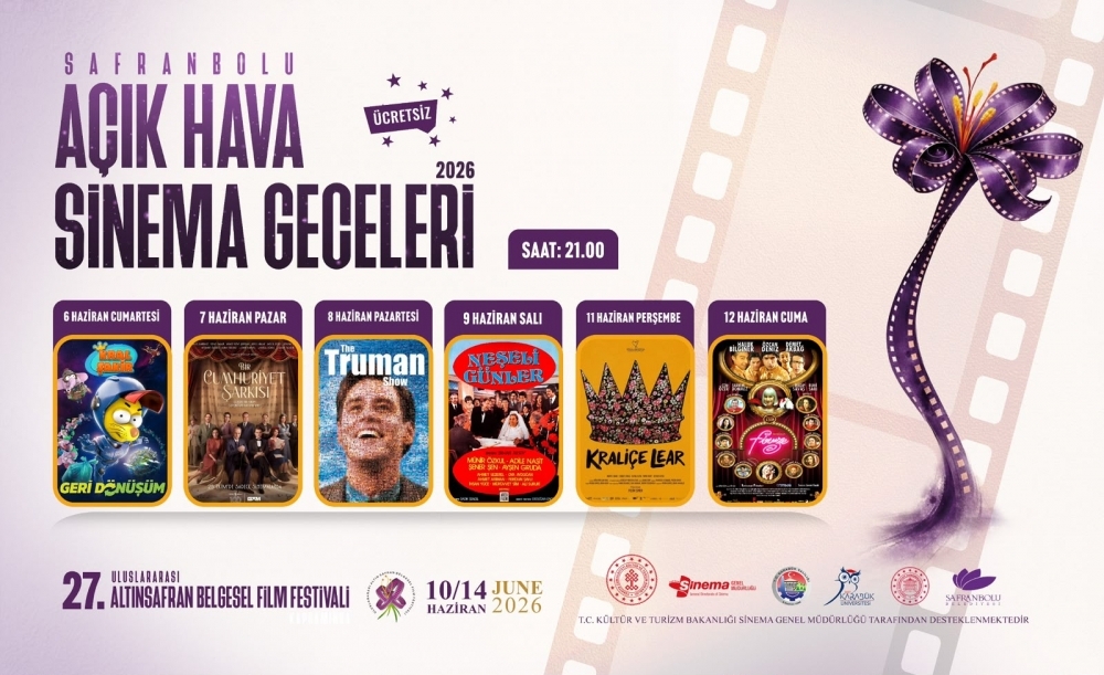 Safranbolu’da ışıklar sönüyor, perde açılıyor!