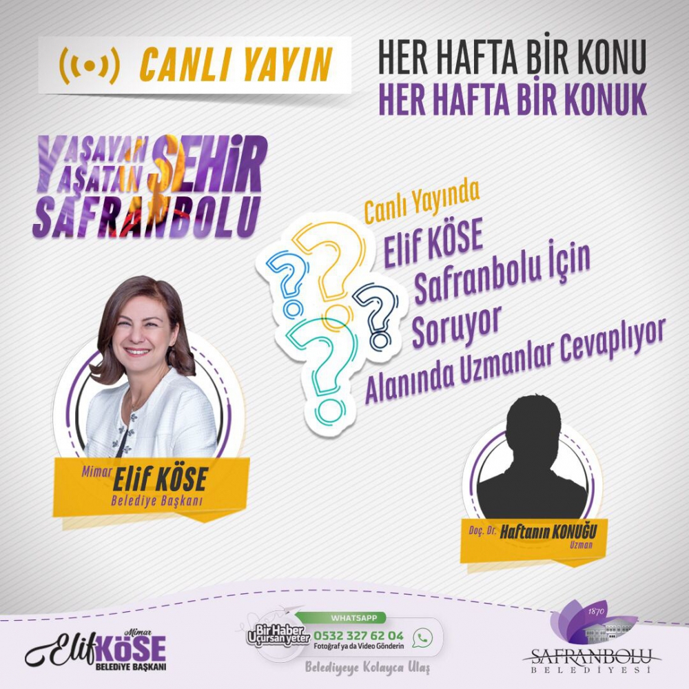 Başkan Köse Safranbolu İçin Soruyor