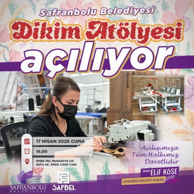 Dikim atölyesi kapılarını açıyor: Hedef Dünya pazarı